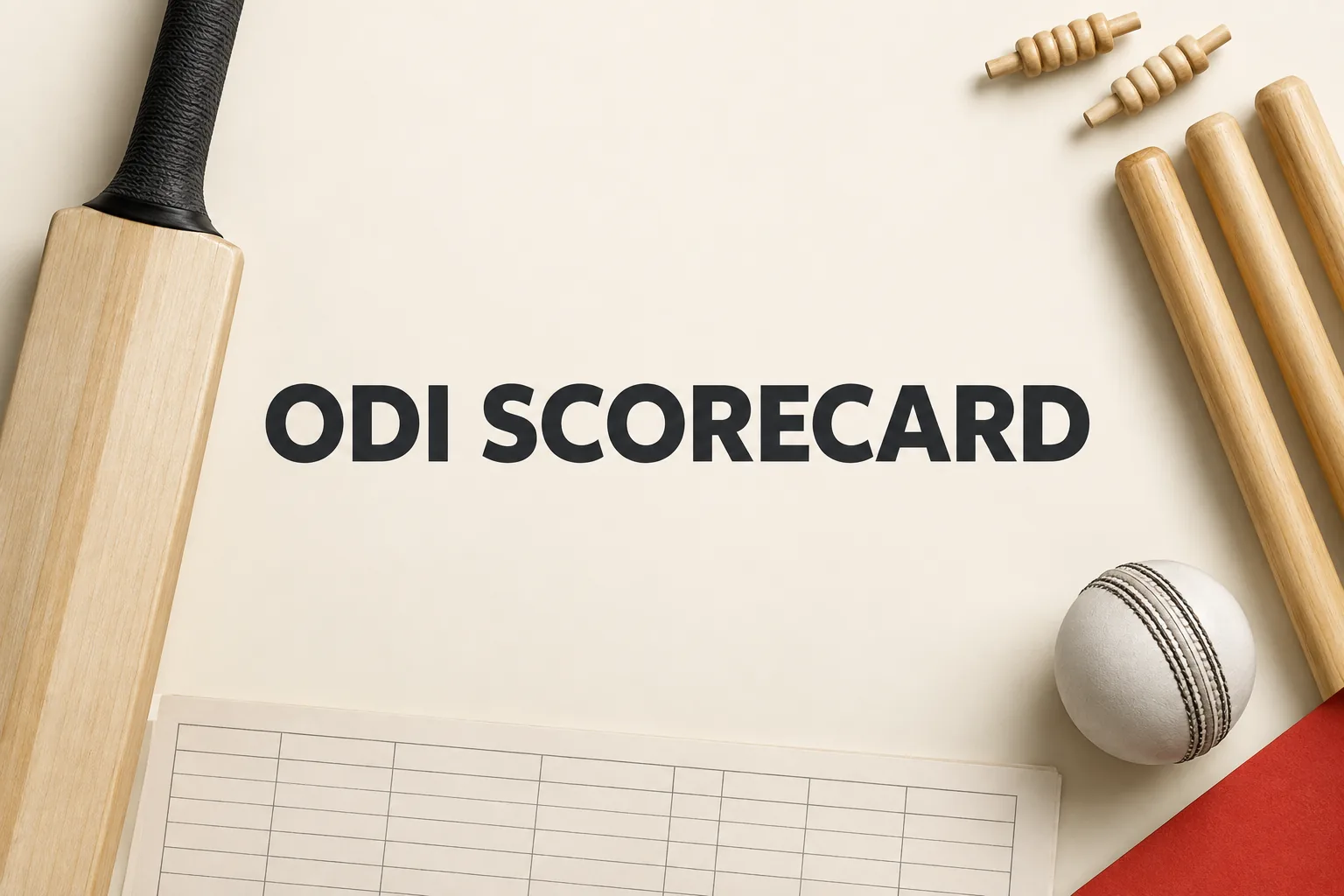 AUS vs SA: What the 2–0 ODI Scoreline Means Before the Third Match의 ODI SCORECARD 관련 대표 이미지