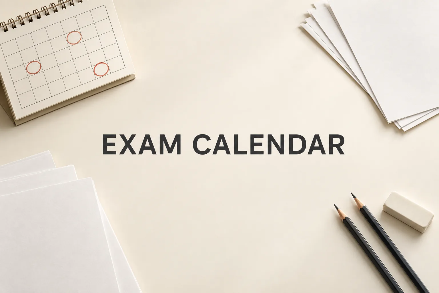 CET Exam Date 2026: Identify the Exam Before the Date의 EXAM CALENDAR 관련 대표 이미지