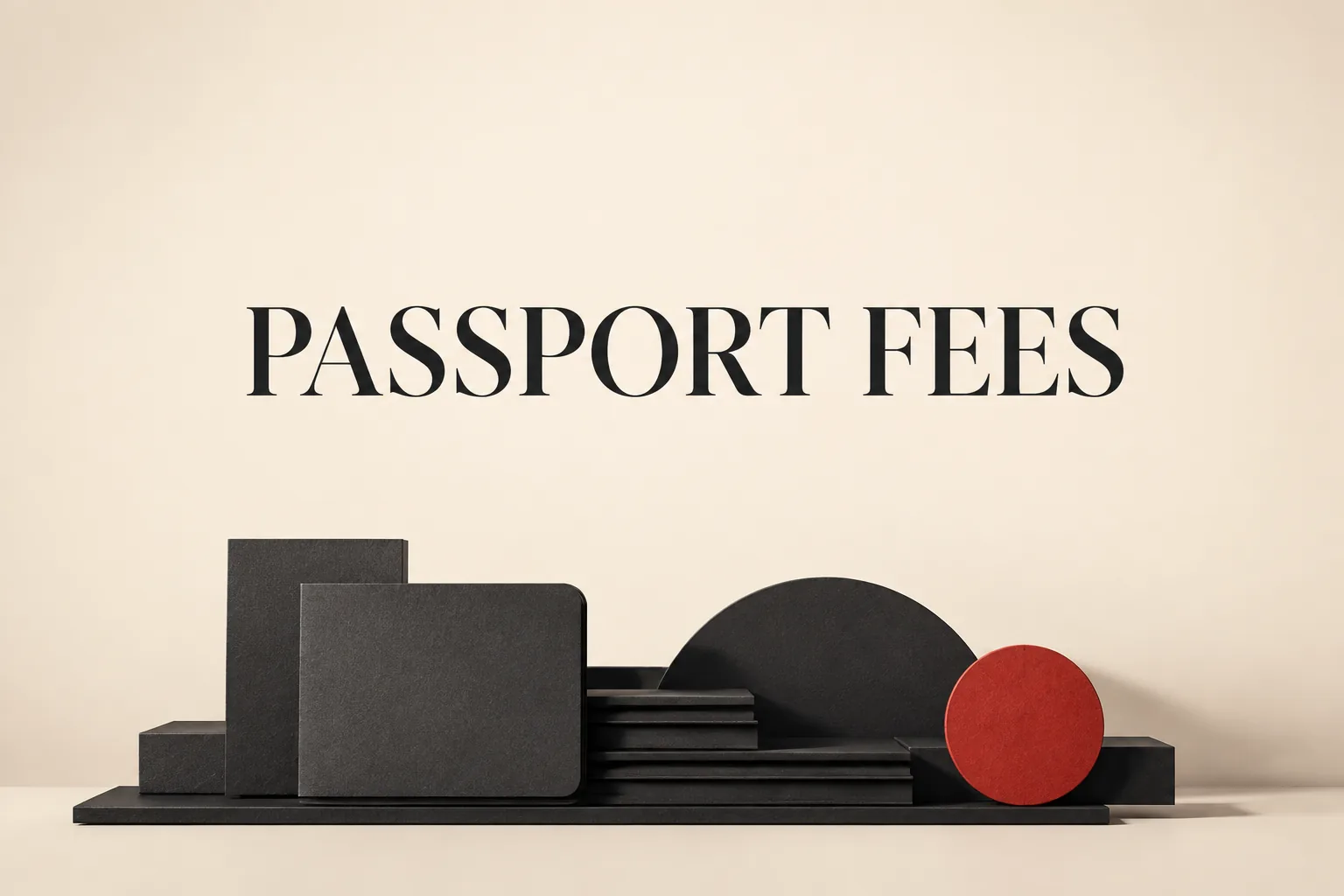 How I Read the Passport Seva Fee Calculator and Payment Conditions의 PASSPORT FEES 관련 대표 이미지