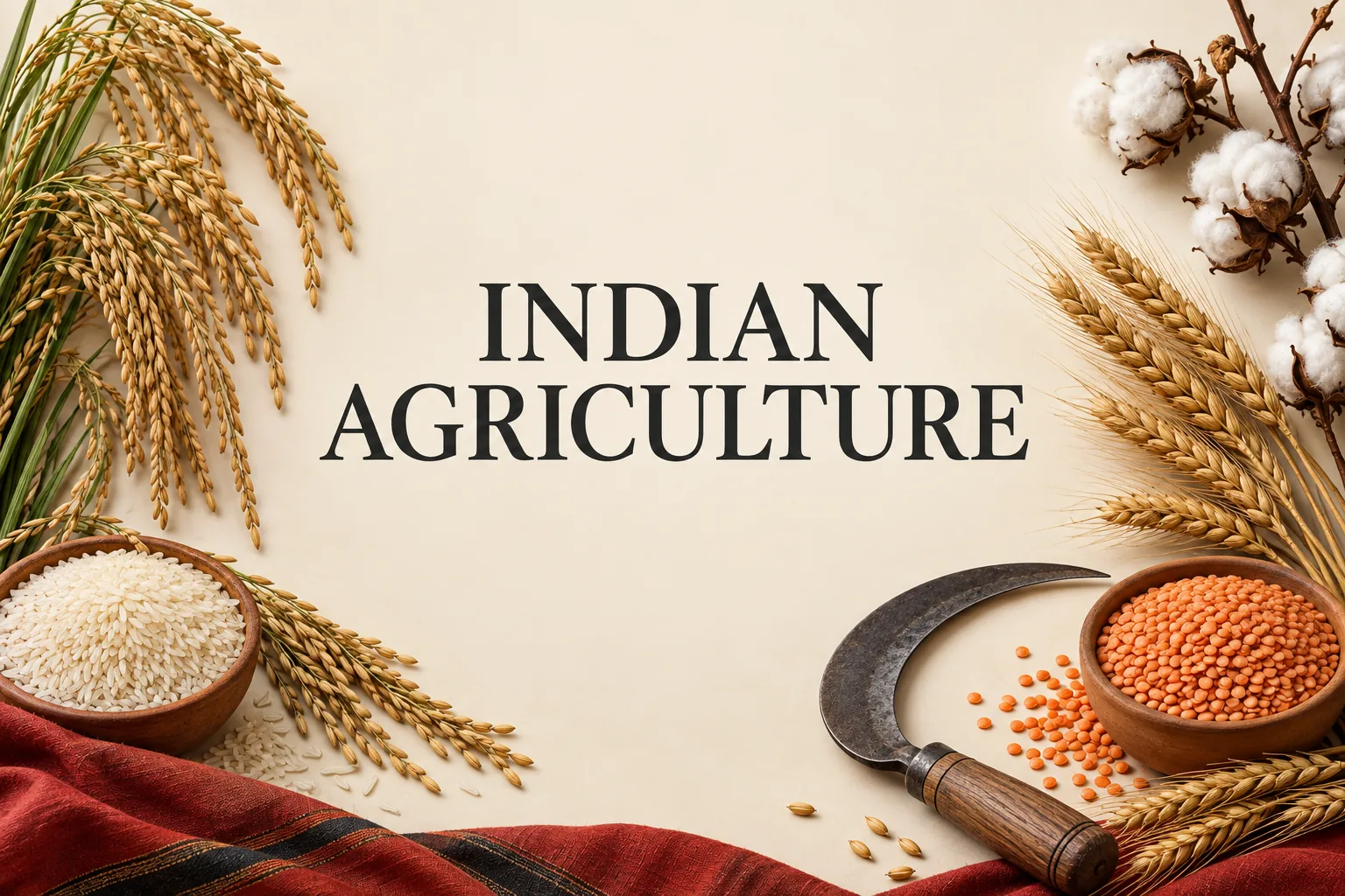 Is Indian Agriculture Growing? What the Latest Crop Data Actually Shows의 INDIAN AGRICULTURE 관련 대표 이미지