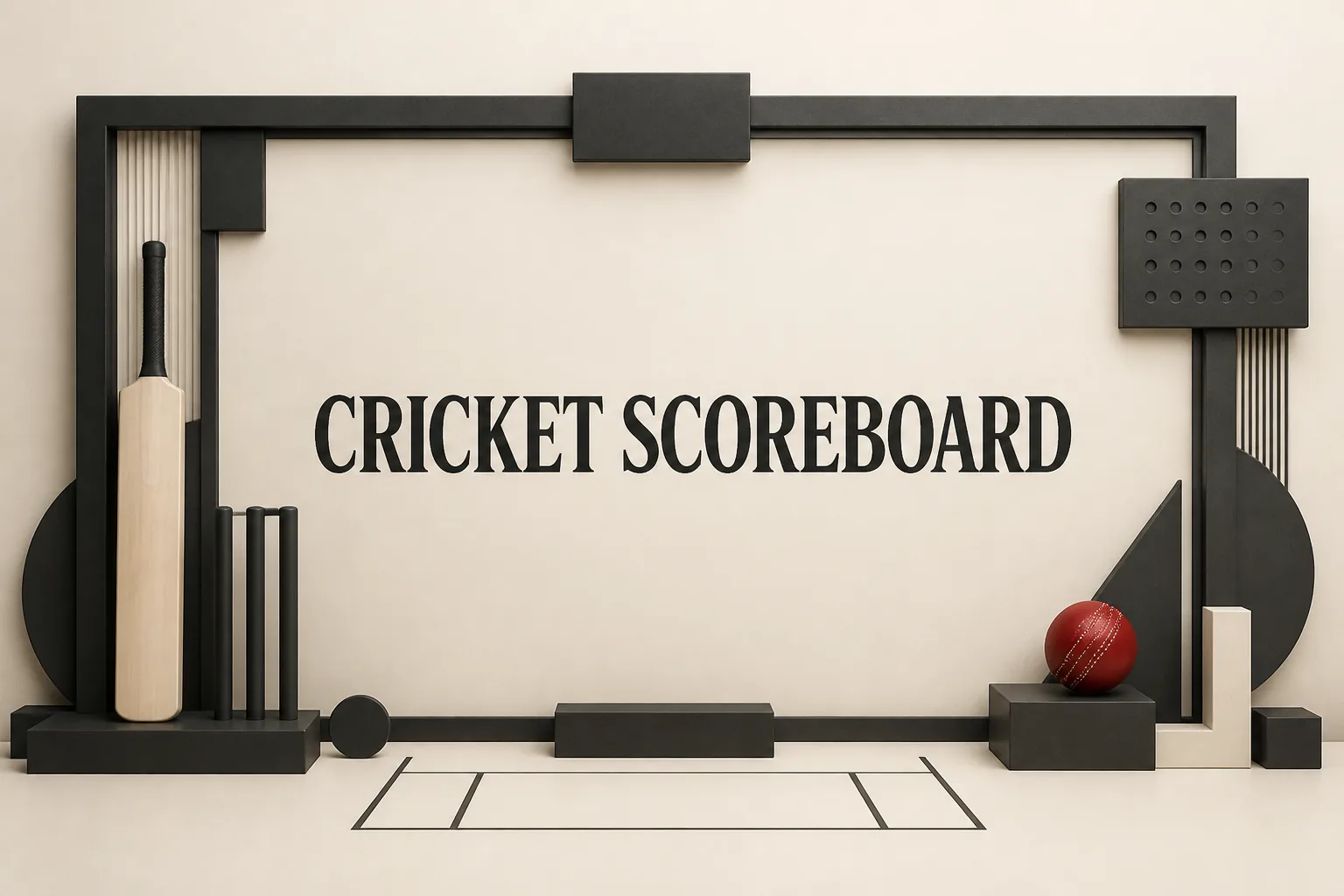 Singapore vs UAE: What the ACC Men’s Premier Cup Scorecard Shows의 CRICKET SCOREBOARD 관련 대표 이미지