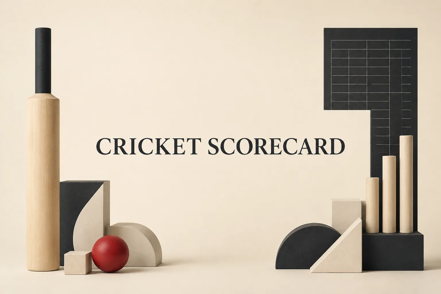 South Africa vs Zimbabwe: the scorecard behind the 48-run final의 CRICKET SCORECARD 관련 대표 이미지