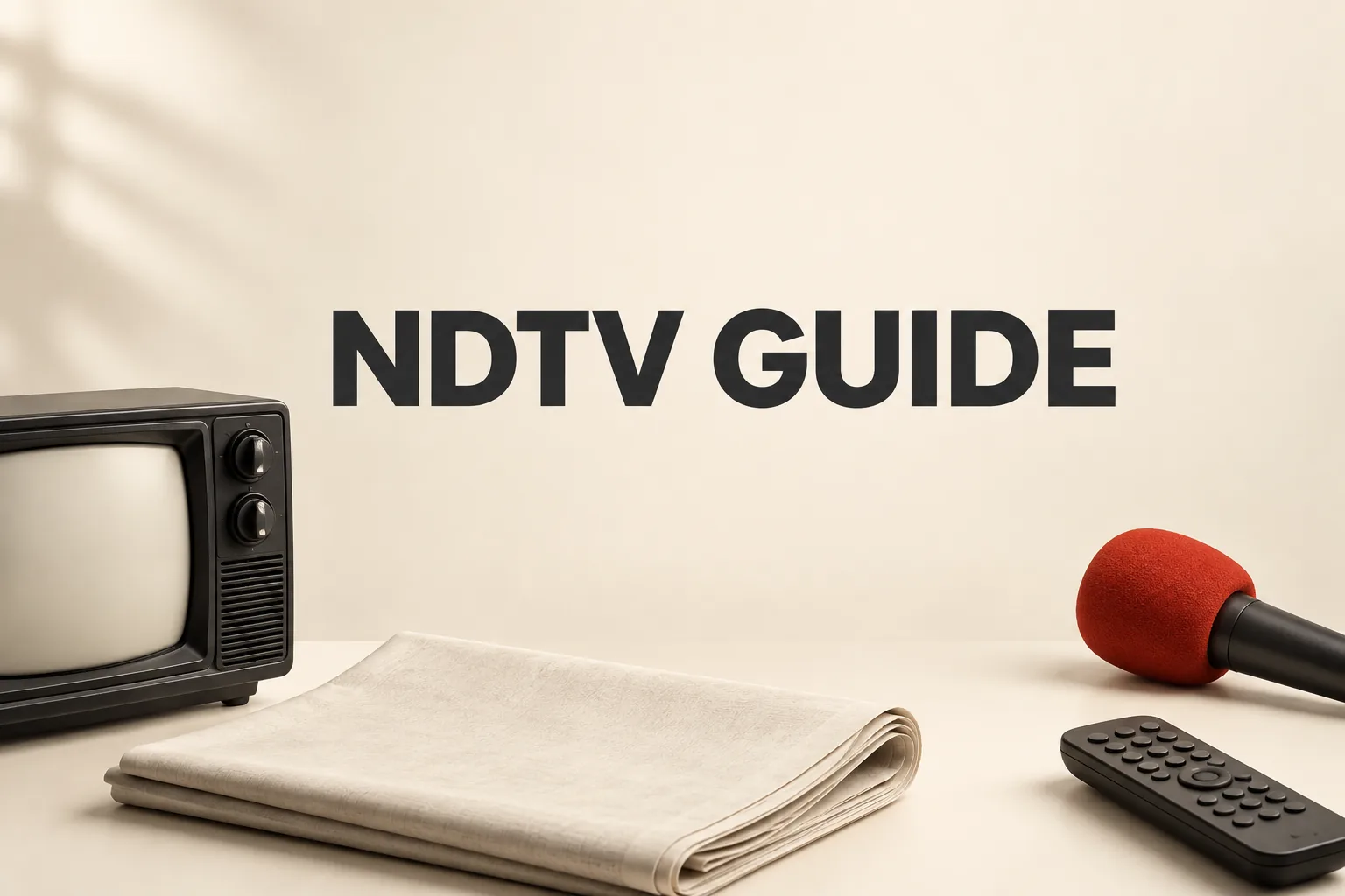 What Does “NDTV” Mean When You Search It?의 NDTV GUIDE 관련 대표 이미지